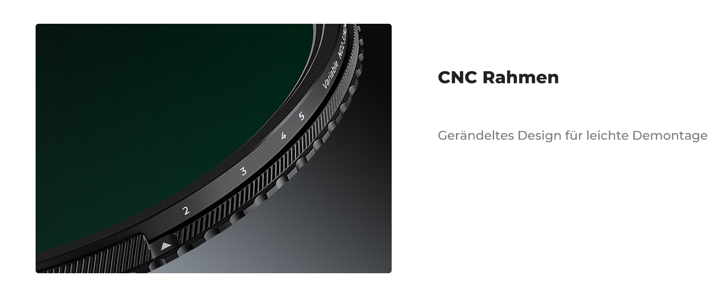 Фільтр K&F Concept 82mm 3-в-1: ND2-32, CPL, Black Mist (1/4) з багатошаровим покриттям Nano Xcel для відео та портретів