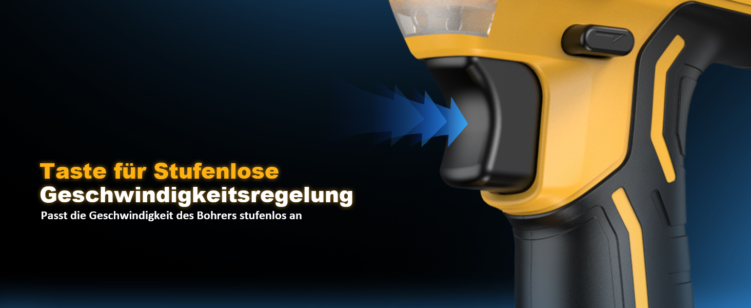 Акумуляторний ударний дриль-шуруповерт 21V - 120Nm безщітковий, комплект з 2 акумуляторами 4Ah, 20+3 ступені крутного моменту, патрон 13 мм, 2 швидкості, 35-елементний набір аксесуарів