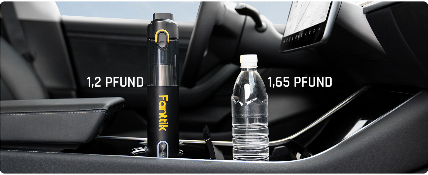 Бездротовий пилосос Fanttik Slim V8 Mate для авто: потужний, 12000Pa, з аксесуарами для дому та тварин