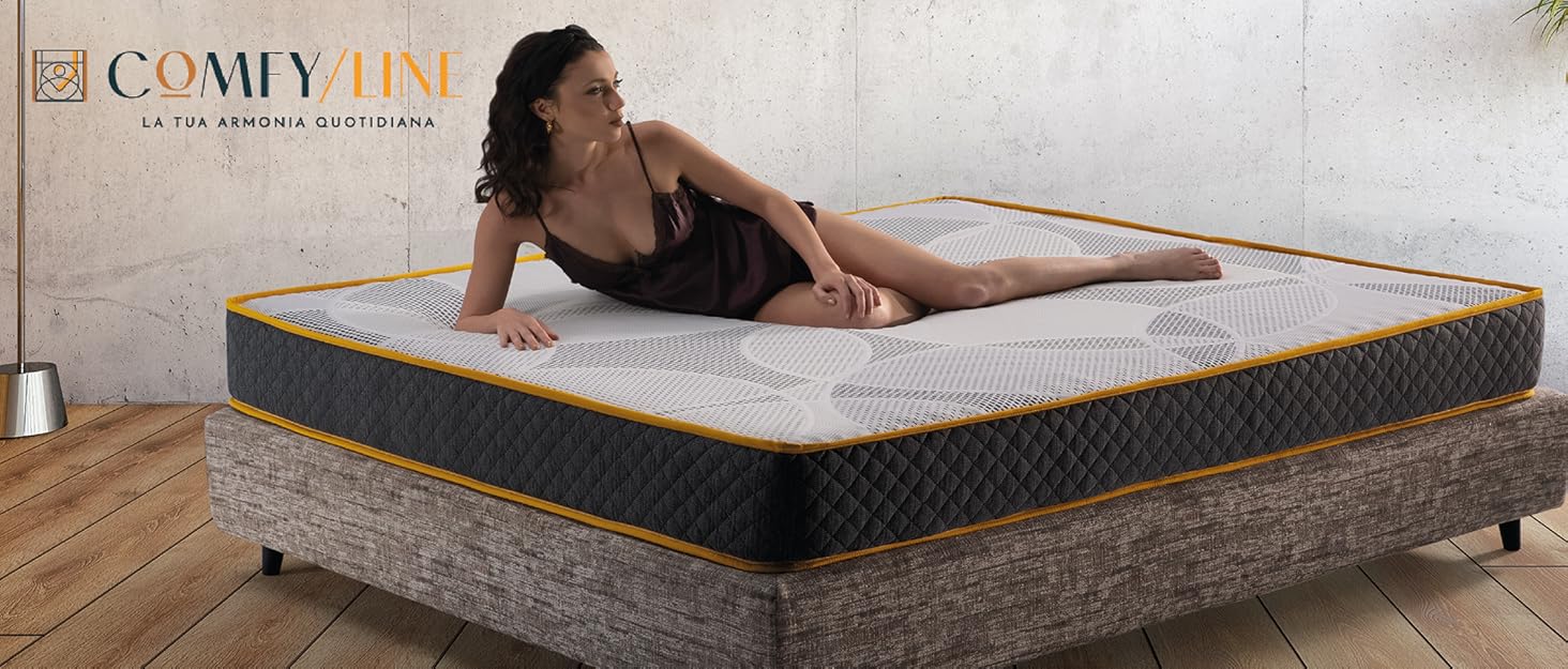 Складаний футон Comfy Line 70x200 см – ортопедичний матрац для кемпінгу, подорожей та гостей, пінополіуретанова підлога, розкладний матрац