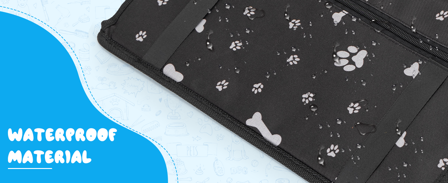 Автомобільний крісло-переноска для собак та котів Nobleza, 40x34x25 см, чорний