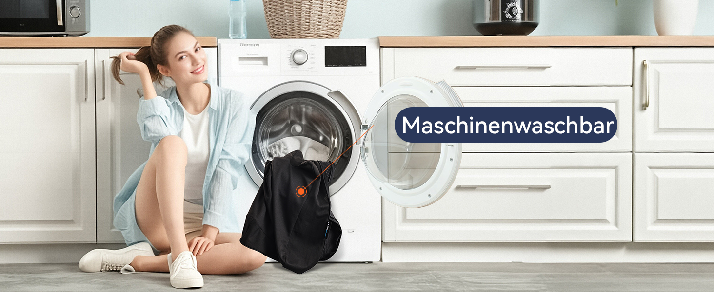 Подушка для сидіння з піни Memory Foam SKYNY для офісного крісла, авто, інвалідного візка - велика, знімний нековзкий чохол, комфорт на весь день