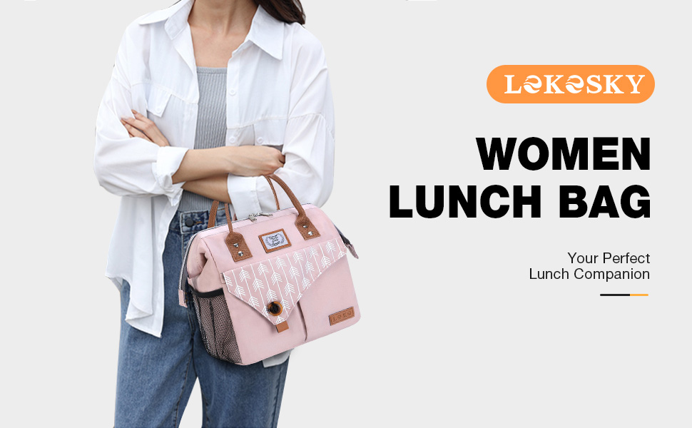 Льодогенератор Lekesky для жінок: ізольована ланч-торба, 11л, рожева