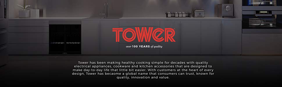 Набір посуду Tower Freedom T800203 (3 шт.) з керамічним покриттям, сірий, графіт, алюміній (24 та 28 см сковороди, вок 28 см)