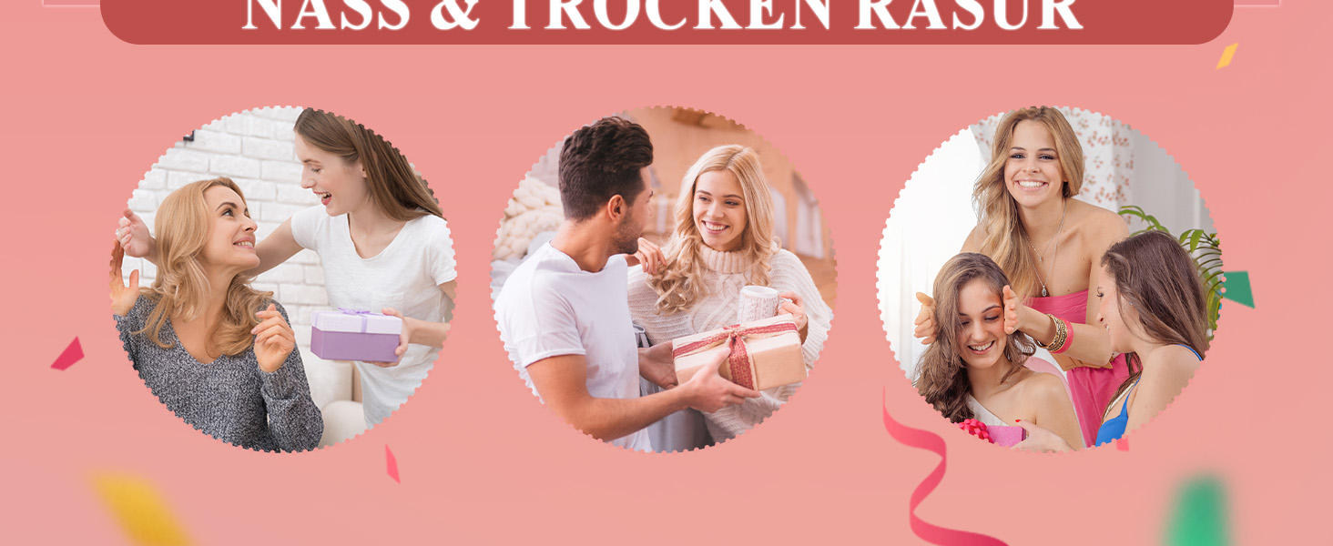 Електричний триммер для тіла MAXGROOM 4-в-1: для обличчя, брів, тіла та інтимної зони, білий