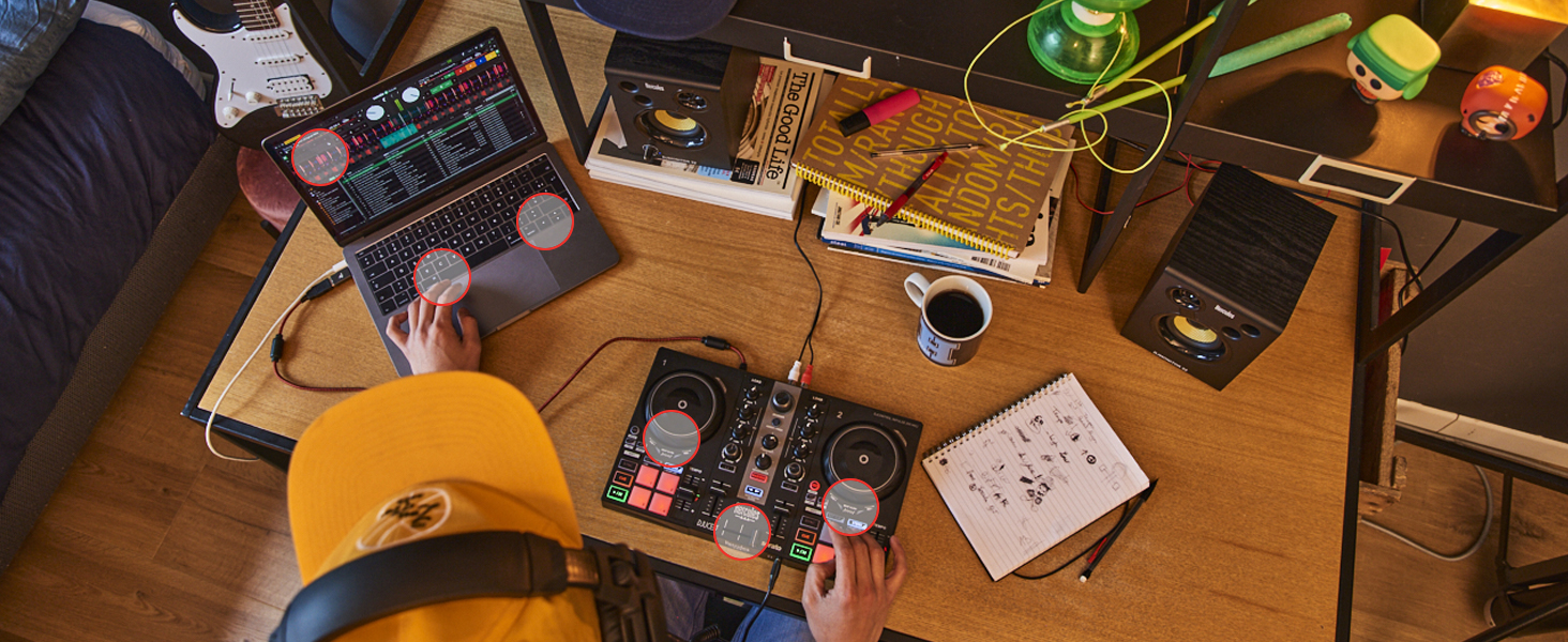 DJ контролер Hercules DJControl Inpulse 200 MK2 – ідеальний для навчання міксування