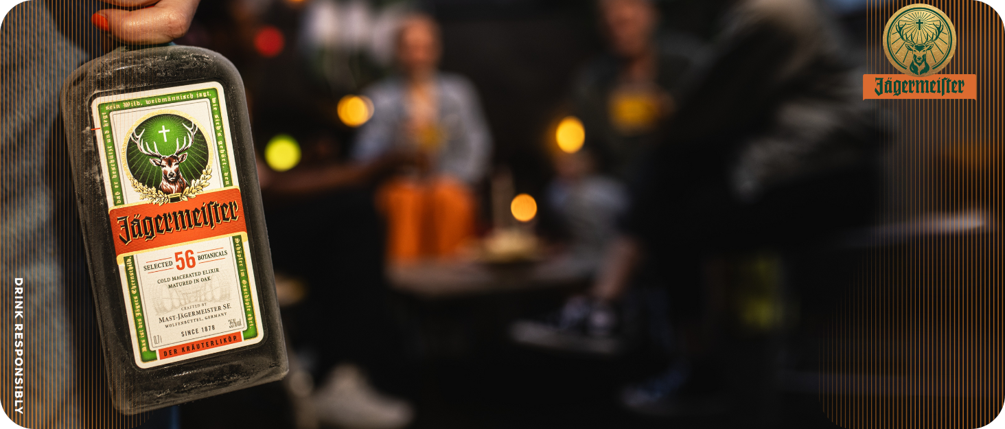 Набір шотових склянок Jägermeister 6 шт, 4cl (2cl мірна шкала) - Оригінальні склянки для шнапсу та лікеру, стійкі до посудомийної машини