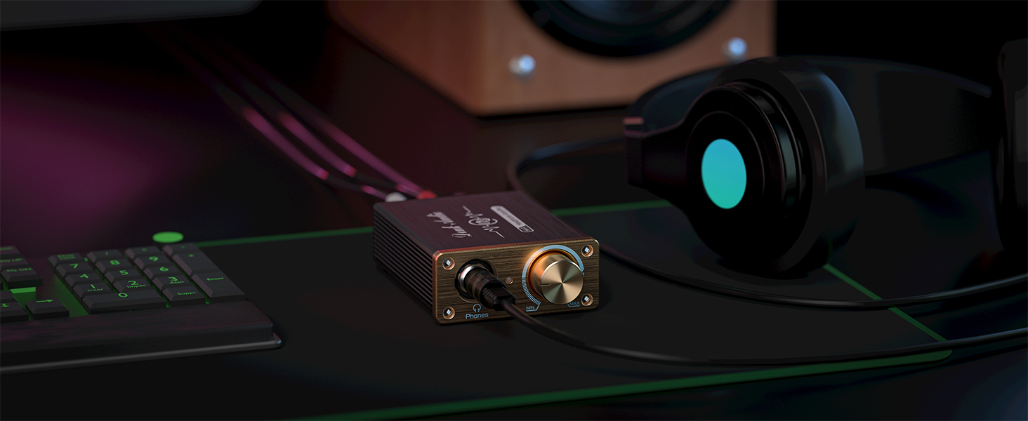 Підсилювач для навушників Douk Audio U3 Mini Class A, стерео, підвищеної якості