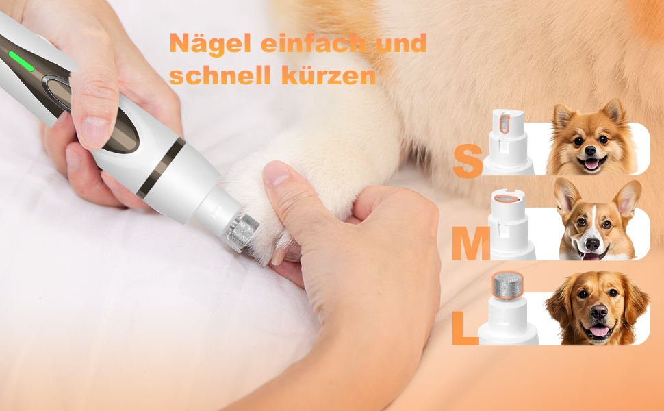 Набір триммерів для собак 3-в-1: машинка для стрижки, триммер для подушечок лап, професійний триммер для густого хутра, для собак та котів (2 шт.)