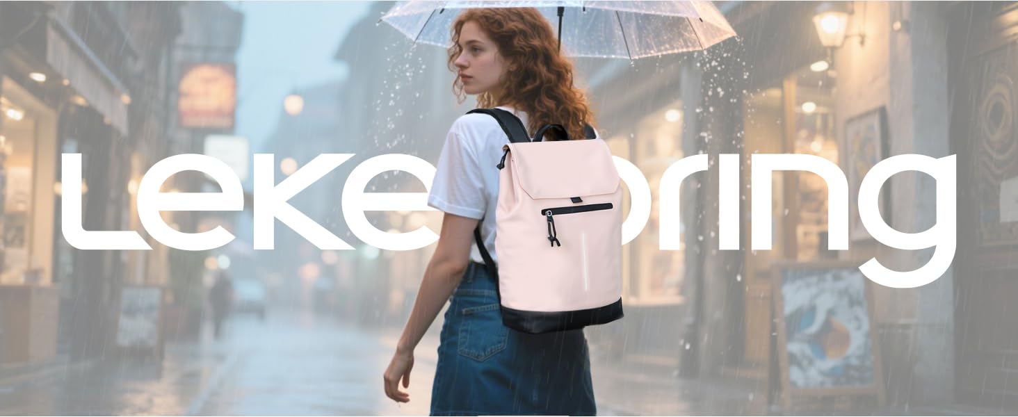 Чоловічий та жіночий рюкзак з матового шкірозамінника з відділенням для ноутбука 15,6