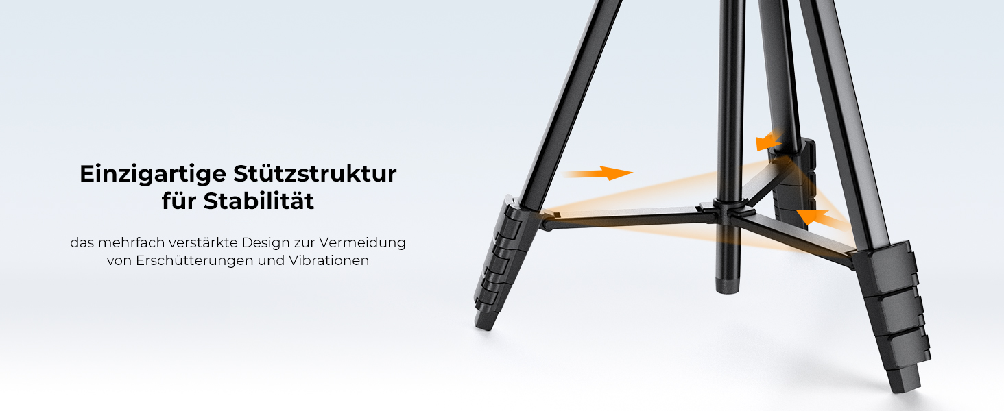 Штатив K&F Concept NT510: легкий штатив 152 см з Bluetooth пульт для Canon, Nikon, Sony та смартфонів