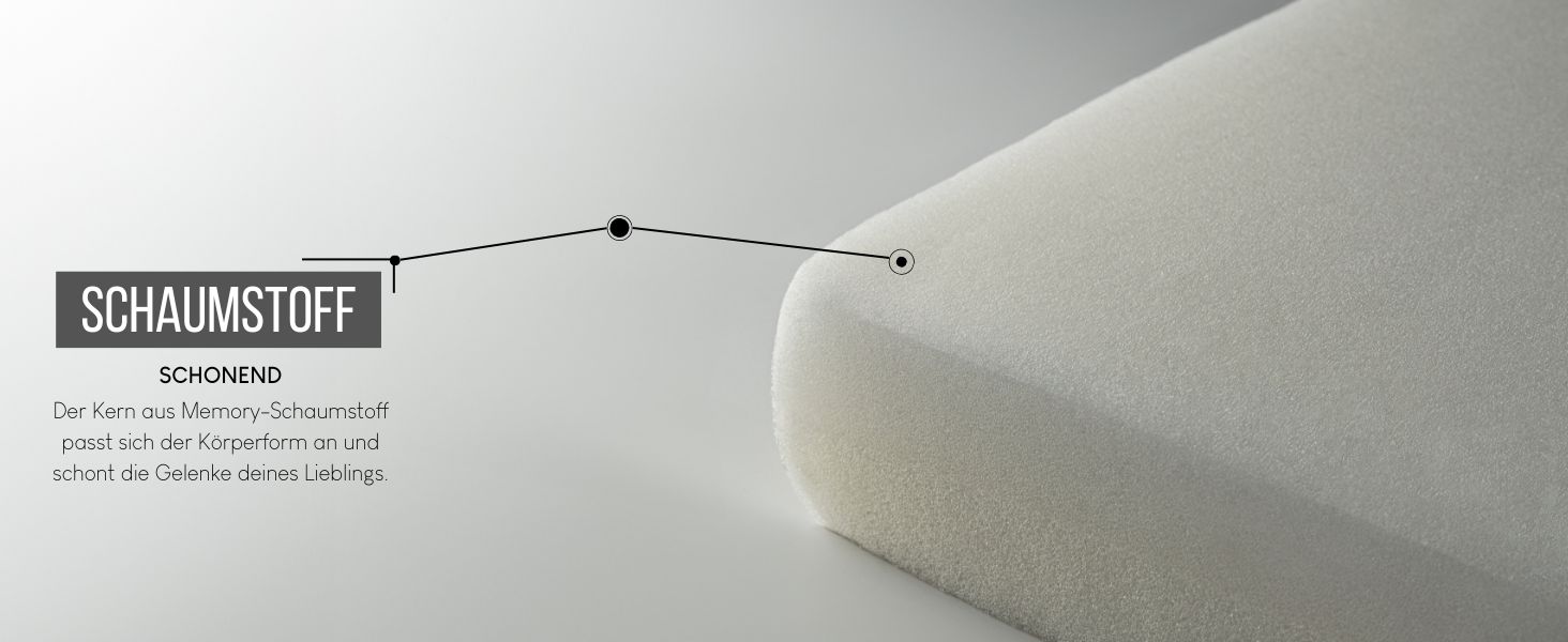 Ортопедичний килимок для собак Lionto з Memory Foam, 80x55 см, сірий. Знімний чохол, антиковзаюча підкладка.