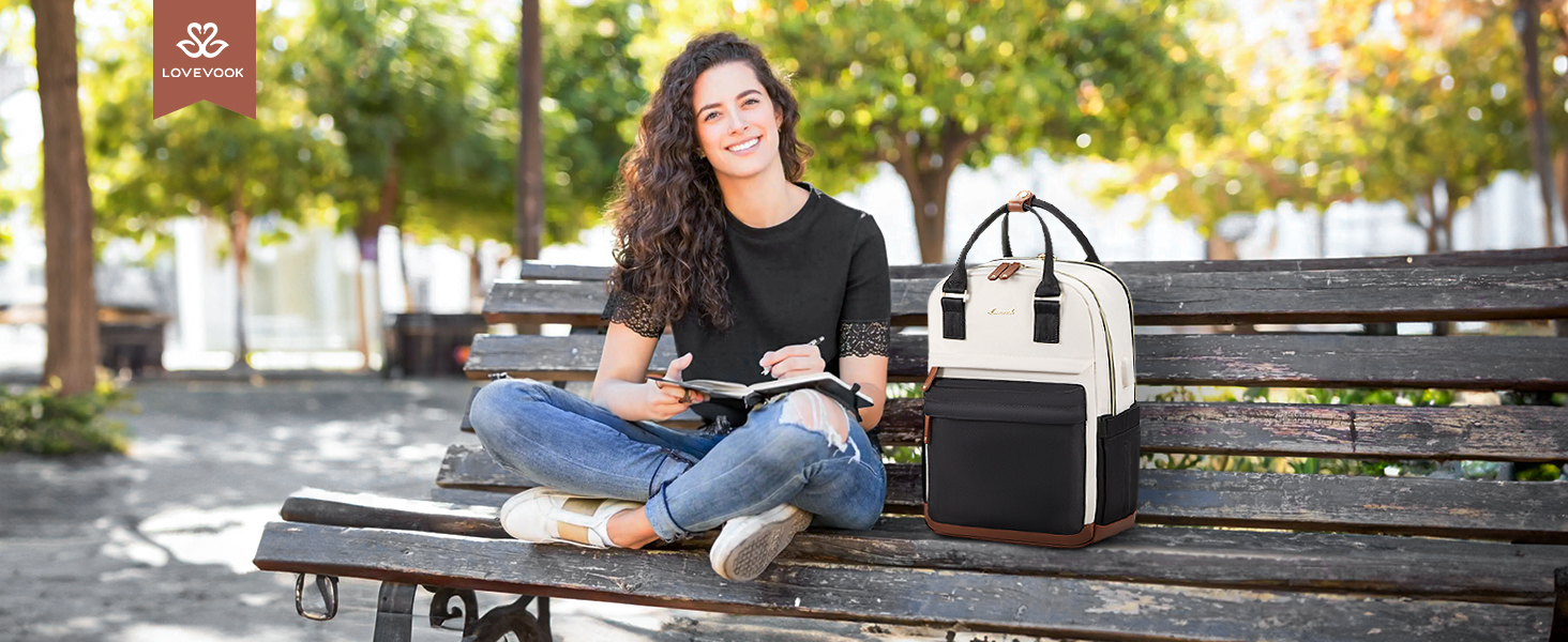 LOVEVOOK Рюкзак для жінок, 15.6