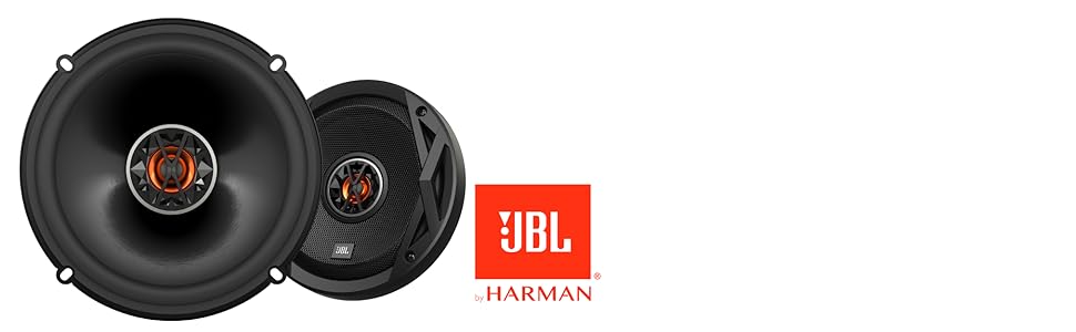 Автомобільні динаміки JBL Club 6520 2-смугові, 150 Вт, 16-17 см, чорні, Harman Kardon