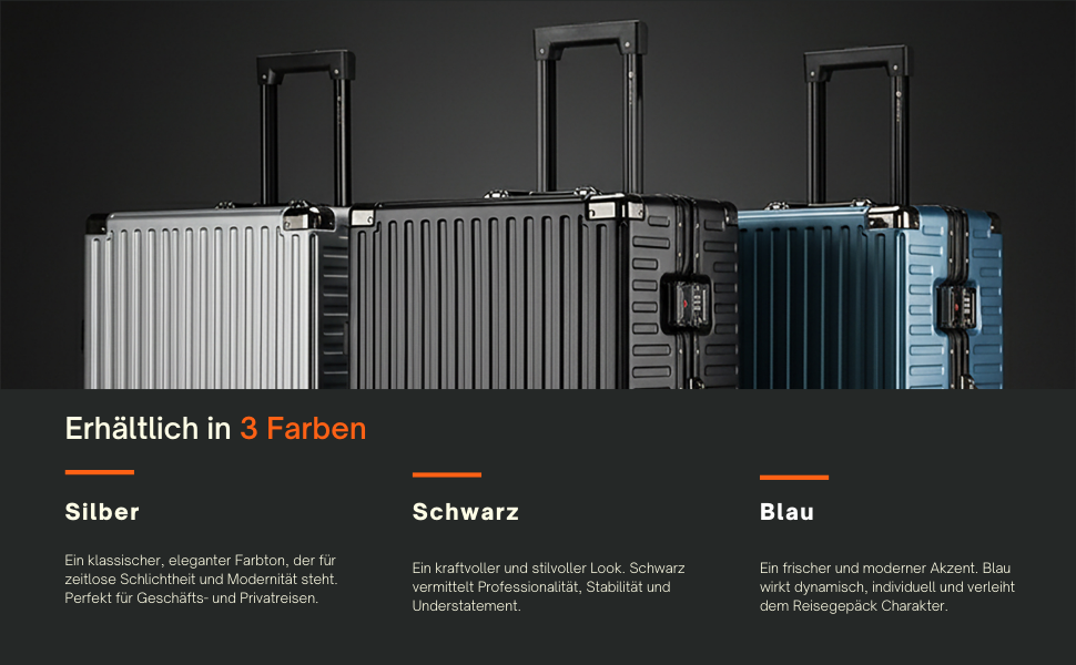 Алюмінієвий валіза It'Go M з жорсткою конструкцією, 4 колеса, ручна поклажа, срібний колір