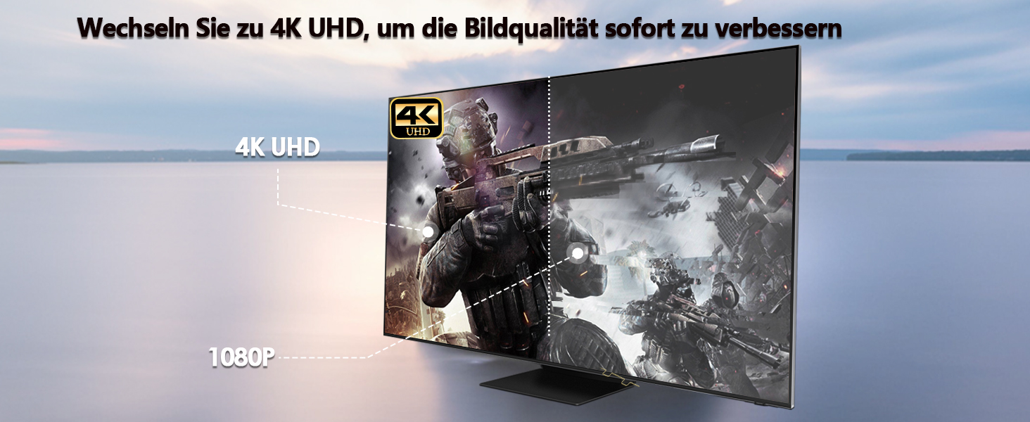 Кабель USB-C на HDMI 4K 2м, USB Type-C - HDMI, плетені, Thunderbolt, сумісний з iPhone, MacBook, iMac, iPad, Samsung, Dell