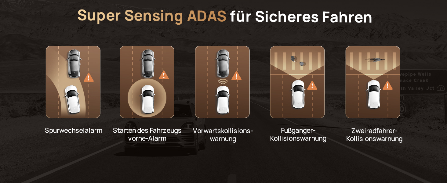 3-канальний автомобільний відеореєстратор 70mai T800E 4K (Передня, Задня, Салонна камери), HDR, ІЧ нічний режим, 24ГД нагляд, GPS, WiFi 6, Суперконденсатор, 64GB SD карта