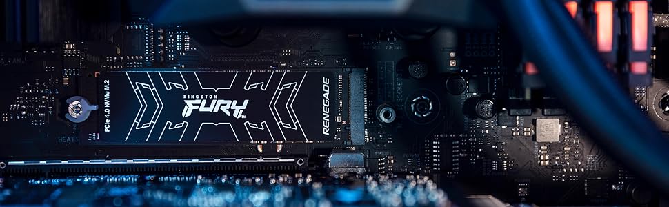 SSD Kingston FURY Renegade 500GB PCIe 4.0 M.2 NVMe з радіатором для геймерів та ентузіастів