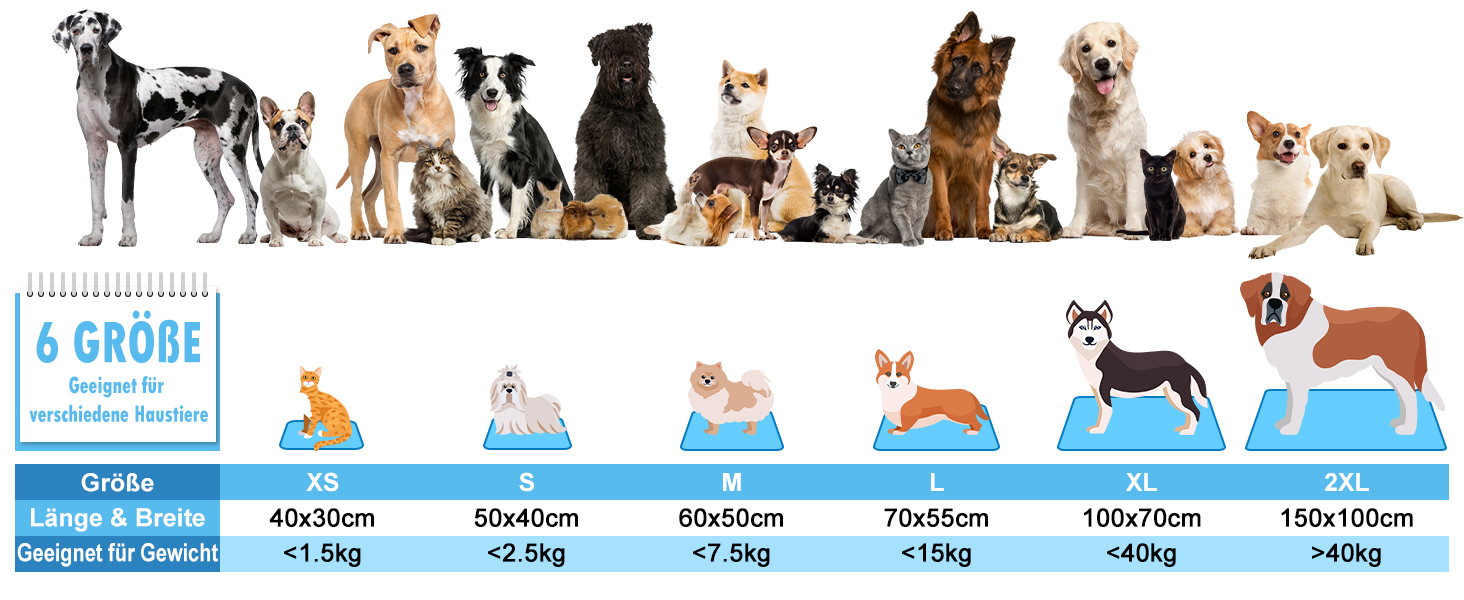 Килимок охолоджуючий для собак NIBESSER, самоохолоджуючий, літо, 100x70 см, сірий