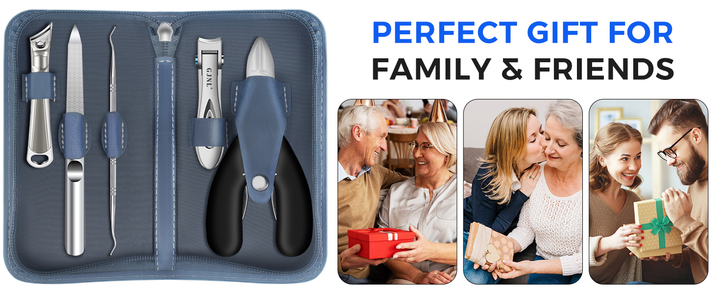 Манікюрний інструмент для догляду за нігтями для людей похилого віку та чоловіків з товстими нігтями, 16 мм/37 мм, професійний, срібний