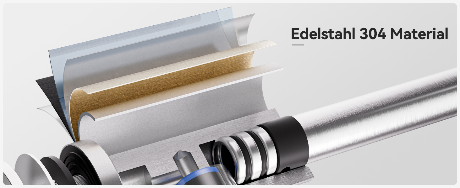 Кран кухонний висувний CECIPA, 360° поворотний, чорний, з витяжним виливом, міцний, без витоків, проста установка, з домішувачем для раковини (щіткова поверхня & чорний колір)