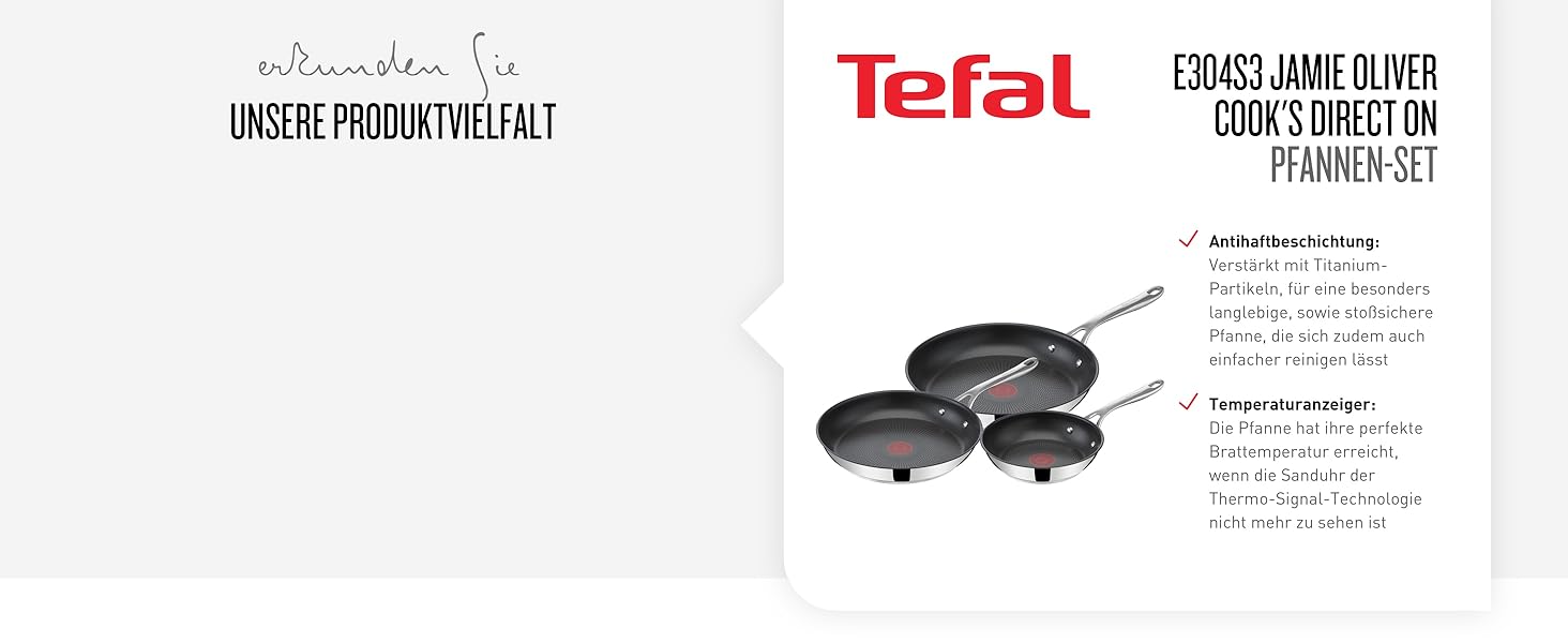 Сковорода Tefal Infinite Induction 28 см з антипригарним покриттям та індикатором температури