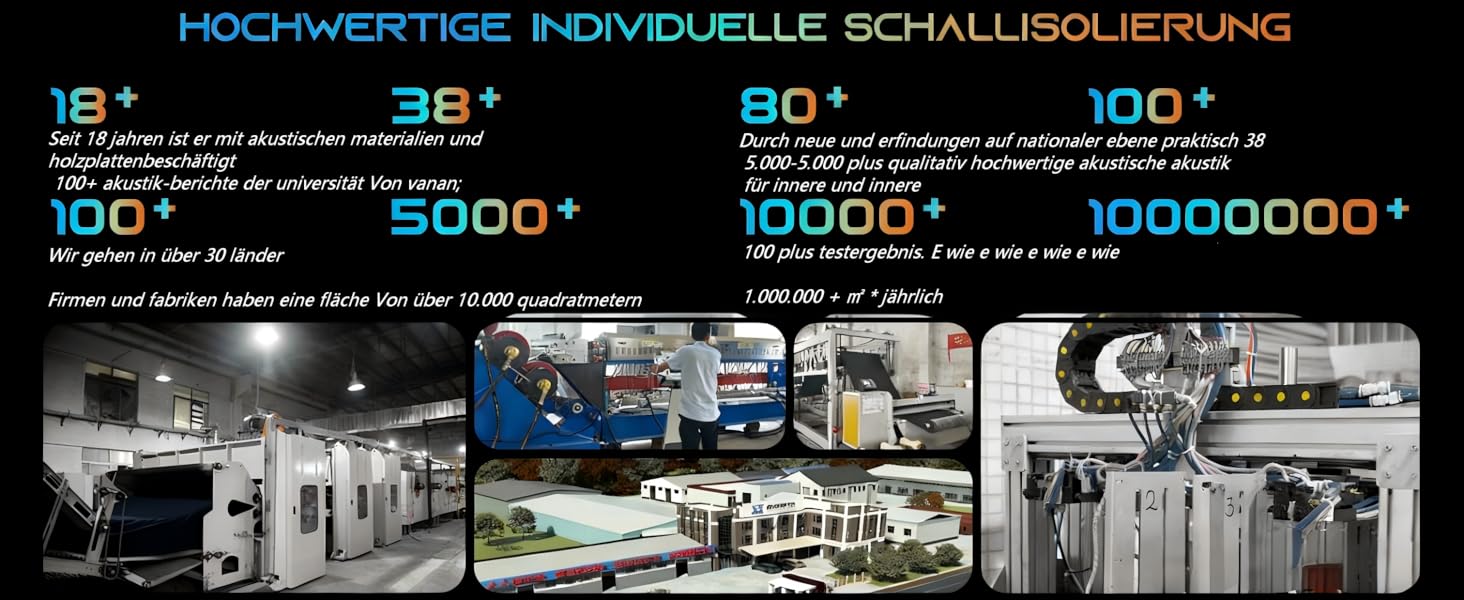 Акустичні панелі BSHEAD самоклеючі для звукоізоляції стін, шумопоглинаючий пінополіуретан 30x30x1.2 см, чорний