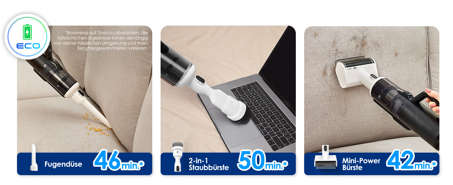 Бездротовий пилосос Tineco S5 Combo: ідеальний для шерсті тварин та липких забруднень, тихий, з дисплеєм