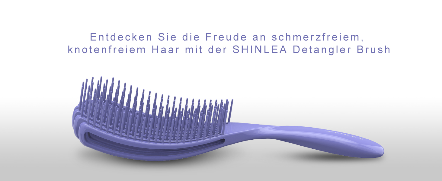 Щітка для кучерявого волосся: розплутування, розгладження, зменшення пошкоджень, для жінок, чоловіків, дітей, фіолетовий колір