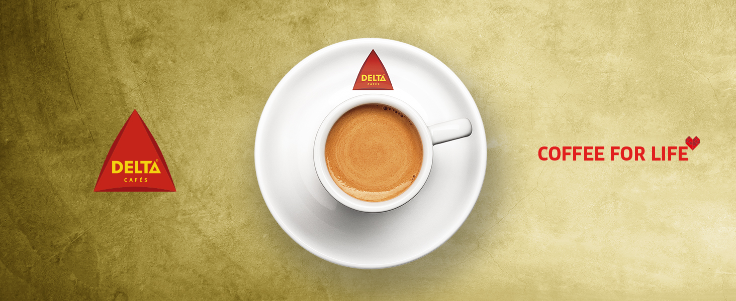 Кава в зернах Delta Cafés Gold Arabica, інтенсивність 12, аромат меду та стиглих фруктів, 1 кг (набір 2 упаковки)