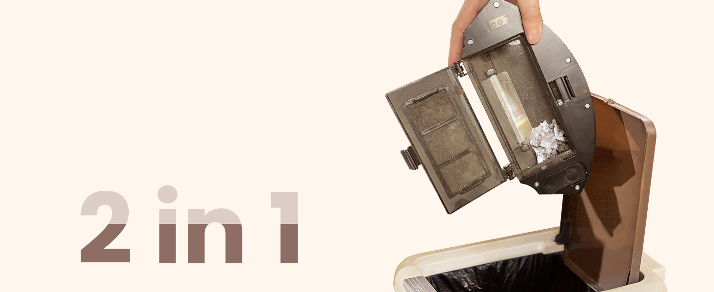 Робот-пилосос Vactidy Nimble T8 2-в-1 з функцією миття, 3000Pa, чорний