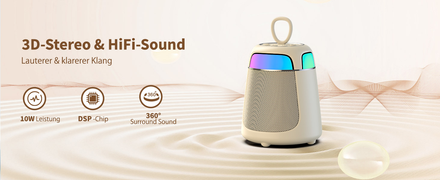 Караоке машина з 2 мікрофонами, Bluetooth, LED-підсвітка, 5 ефектів голосу, для дітей та сім'ї