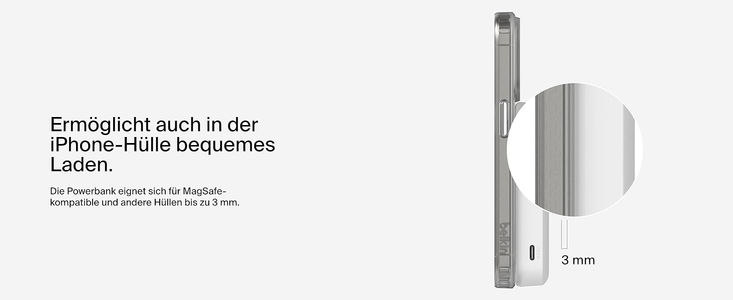 Belkin BoostCharge Pro Powerbank 10000mAh з Qi2, MagSafe, вбудований стійка, для iPhone 17, Air, 16, 15, 14, Pixel та інших – білий
