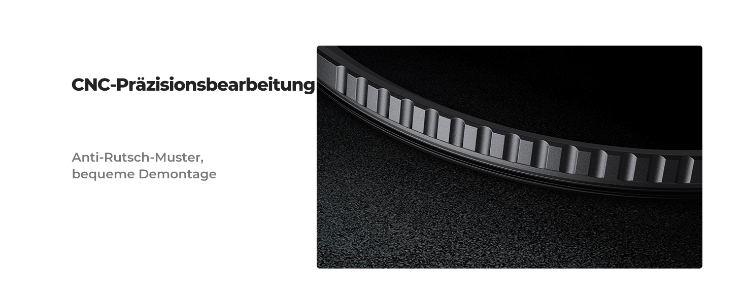 Фільтр UV K&F Concept 58mm з кришкою для об'єктива, серветкою для очищення, захисним фільтром з 18-шаровим нанопокриттям (Nano Klear)