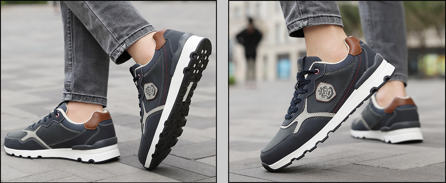 ARRIGO BELLO Кросівки чоловічі для активного відпочинку, роботи та хайкінгу, легкі, розмір 41-46, колір блакитний