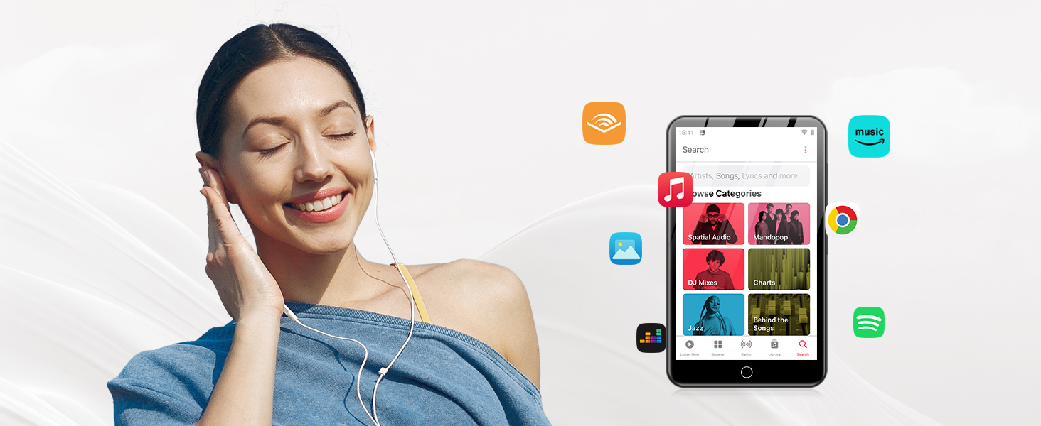 MP3-плеєр дитячий 80GB з Wi-Fi та Bluetooth, 4