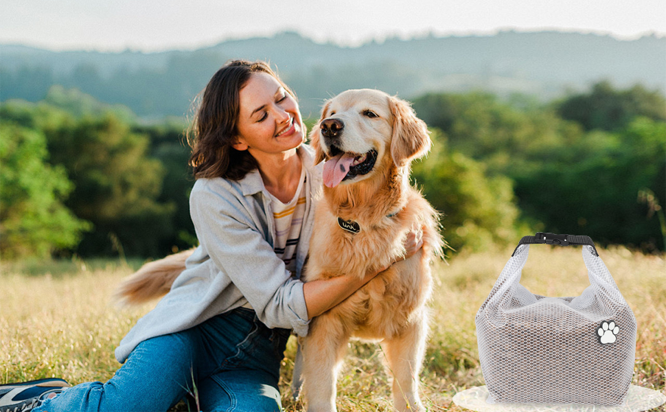 Набір для переноски корму для собак, 2 шт., водонепроникний, до 10 кг. Ідеально для подорожей, кемпінгу та перетримки собак