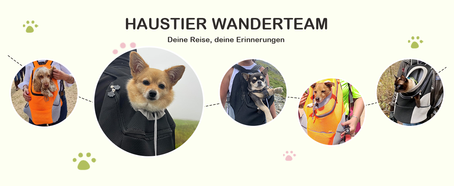 Рюкзак для собак та котів ALLSOPETS, переноска для маленьких тварин, рюкзак для велосипеда та мотоцикла, для піших прогулянок, кемпінгу та відпочинку на природі (чорний, M)