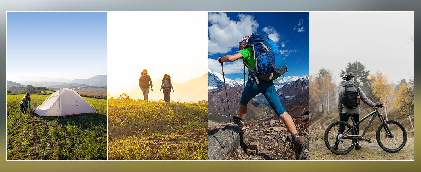 Намет Naturehike Cloud Up 1 для 1 особи, ультралегкий, 4-сезонний, для кемпінгу