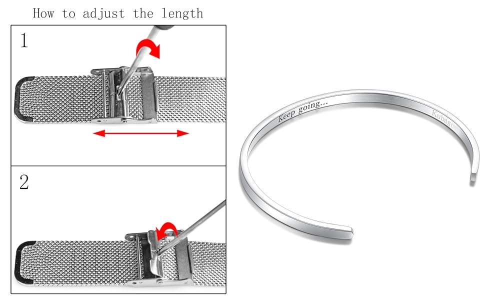 Жіночий годинник: аналоговий кварц, нержавіюча сталь, водонепроникний, сітка, ультратонкий комплект з браслетом (чорний корпус, срібний ремінець, срібний браслет)