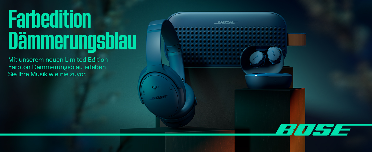 Портативна Bluetooth колонка Bose SoundLink Flex (2 покоління), водонепроникна, пилонепроникна, з природним звучанням, до 12 годин роботи від акумулятора, колір «Сутінковий блакитний»