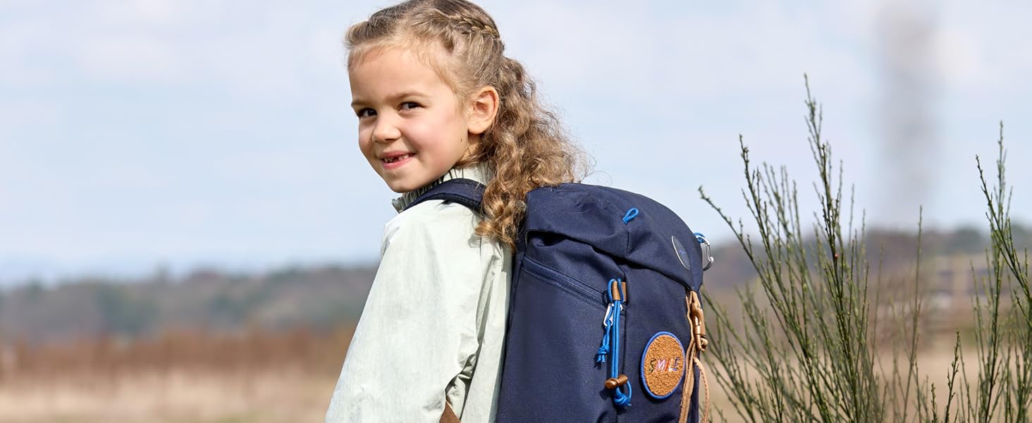 Дитячий рюкзак LÄSSIG для садка та прогулянок - об'єм 9 літрів, темно-синій