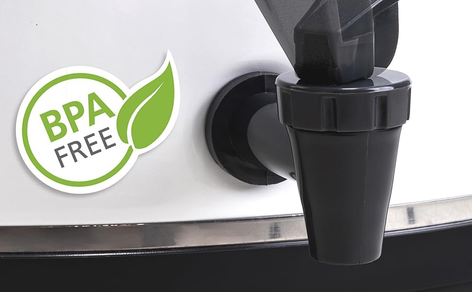 Автомат для консервування KESSER 27 л, нерж. сталь, 1800 Вт, 30-100°C, з функцією постійної роботи та автоотключення, для напоїв і глінтвейну, із щипцями та 2 банками