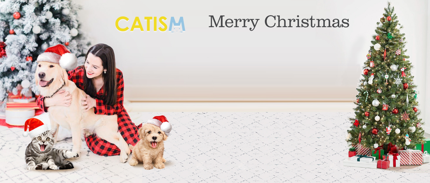 CATISM Ліжко для котів пухнасте, 50 см, м'яке лежанка для великих котів і кошенят, пране, зручно, універсальне для собак, кава (сірий)