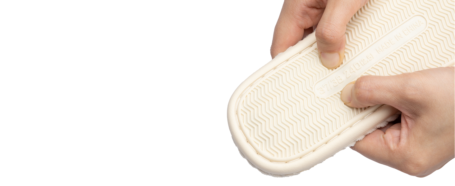 Чантому Хаусшухе для жінок: домашні тапочки з меморі-піною, зручні, з відкритим носком, ковдраний велюр, антиковзаючі, для дому, спальні, ванної кімнати, розмір 39/40 EU, бежеві