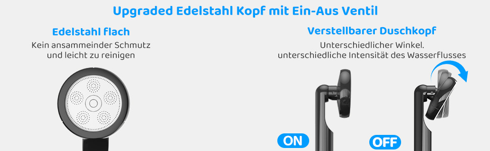 Портативна кемпінгова душ Forever Speed з акумулятором, 2м шланг для кемпінгу, саду, автомийки, пляжу, подорожей