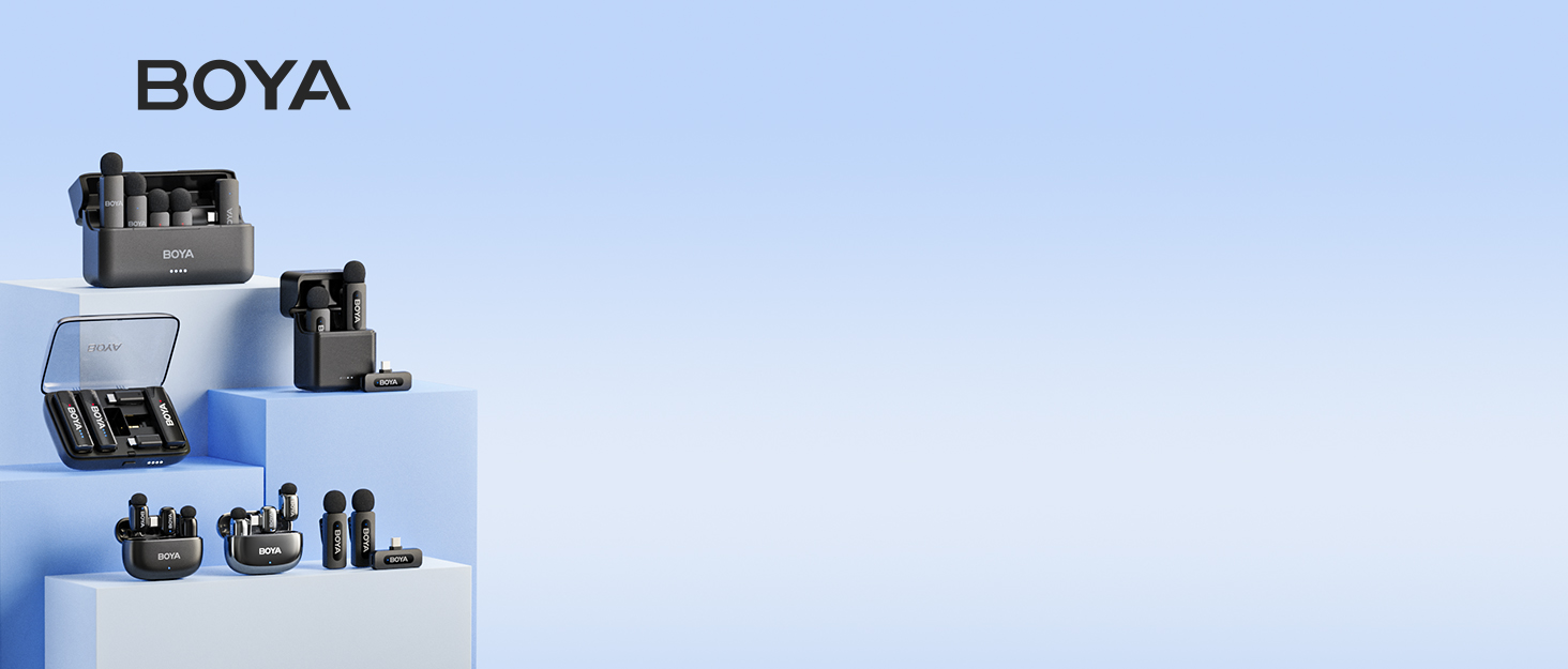 BOYA BY-V20 Бездротовий мікрофон-петличка для смартфона, iPhone, Android, USB-C, 48 КГц/16 біт, 9 годин роботи, шумозаглушення