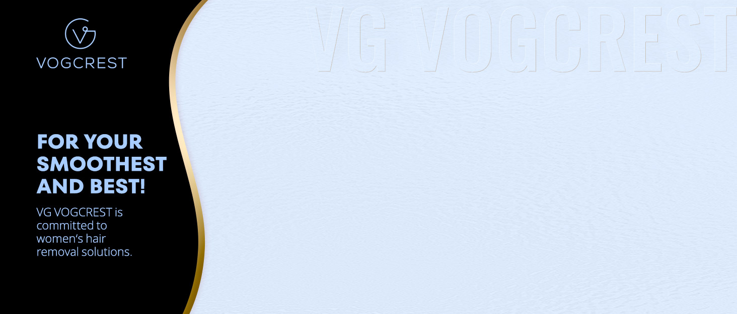 Триммер для обличчя та брів VG VOGCREST 2-в-1: бездротовий, з LED-підсвіткою, рожево-золотий/блакитний