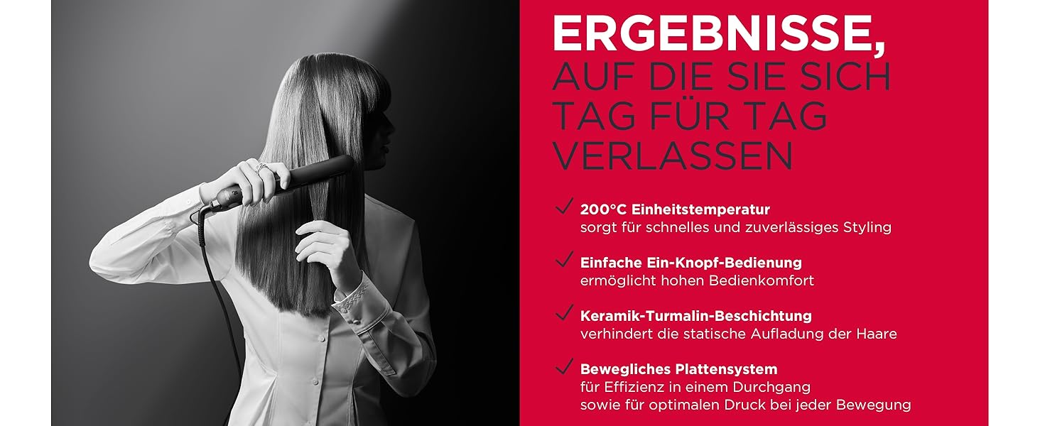 Випрямляч для волосся Rowenta Optiliss SF3210, керамічне покриття, 10 температурних режимів (до 230°C), швидкий нагрів, білий