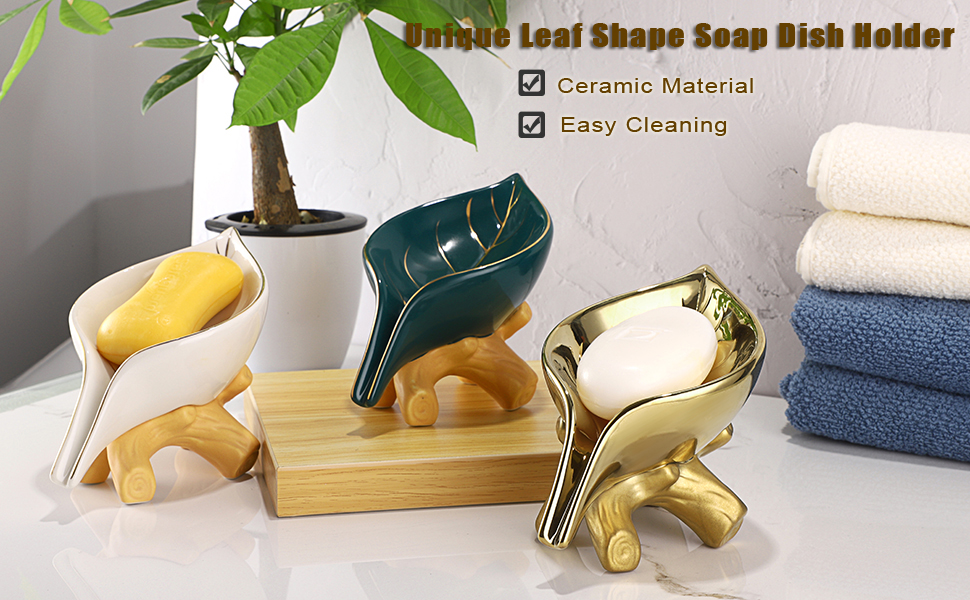 Керамічна мильниця-підставка SUMNACON: стильний аксесуар для ванної та кухні